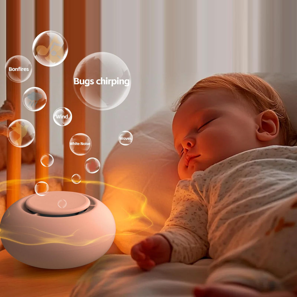 Portable Baby Sound Machine & Essentials for Babies & Kids-Blue