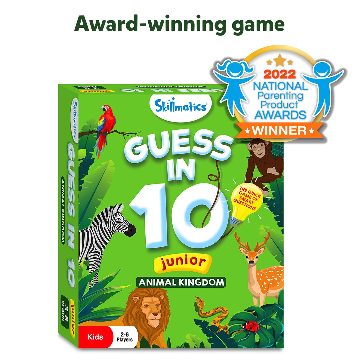 Skillmatics Guess in 10 Card Game Disney Princess – Gift for Preschool Kids