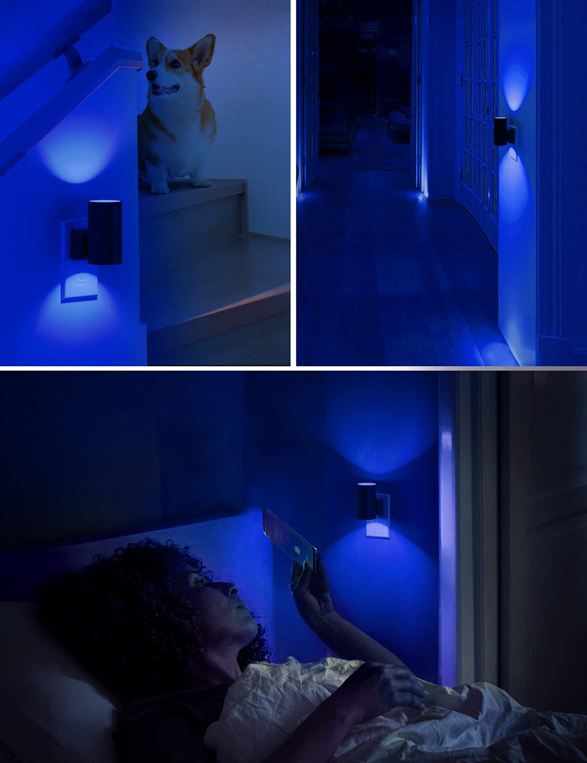 L LOHAS LED Night Light Plug in, Night Lights Plug into Wall, Soft White