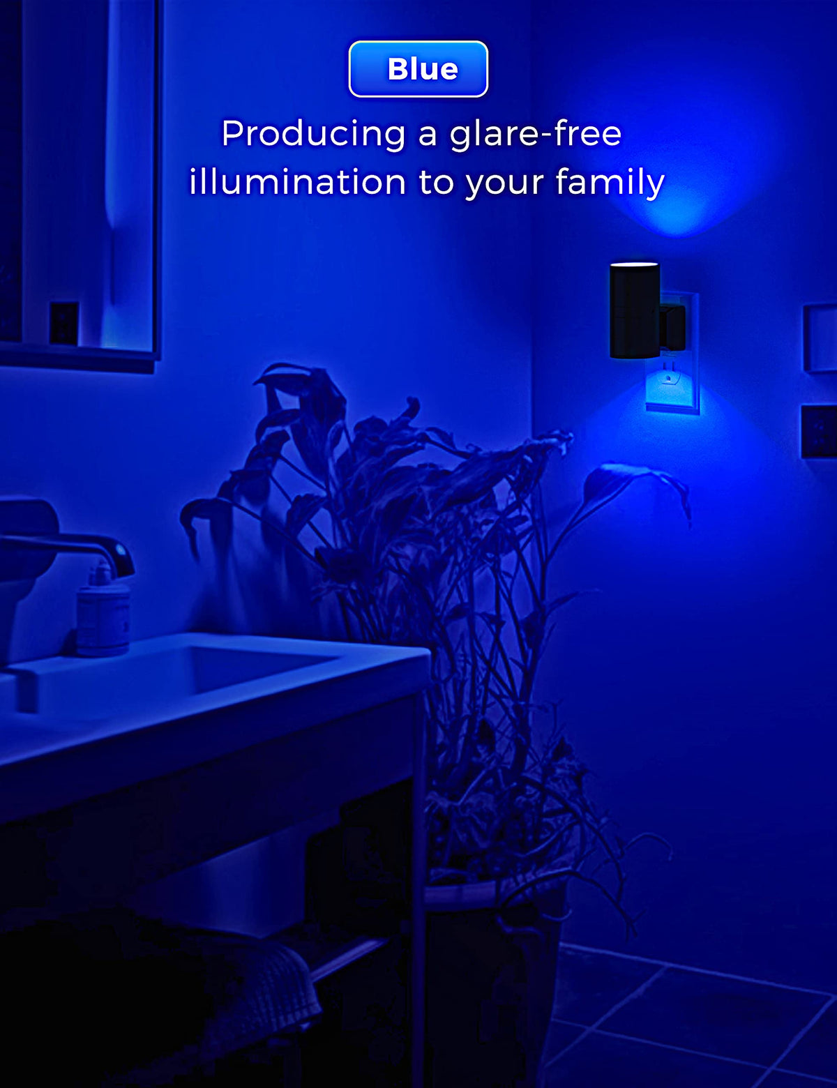 L LOHAS LED Night Light Plug in, Night Lights Plug into Wall, Soft White