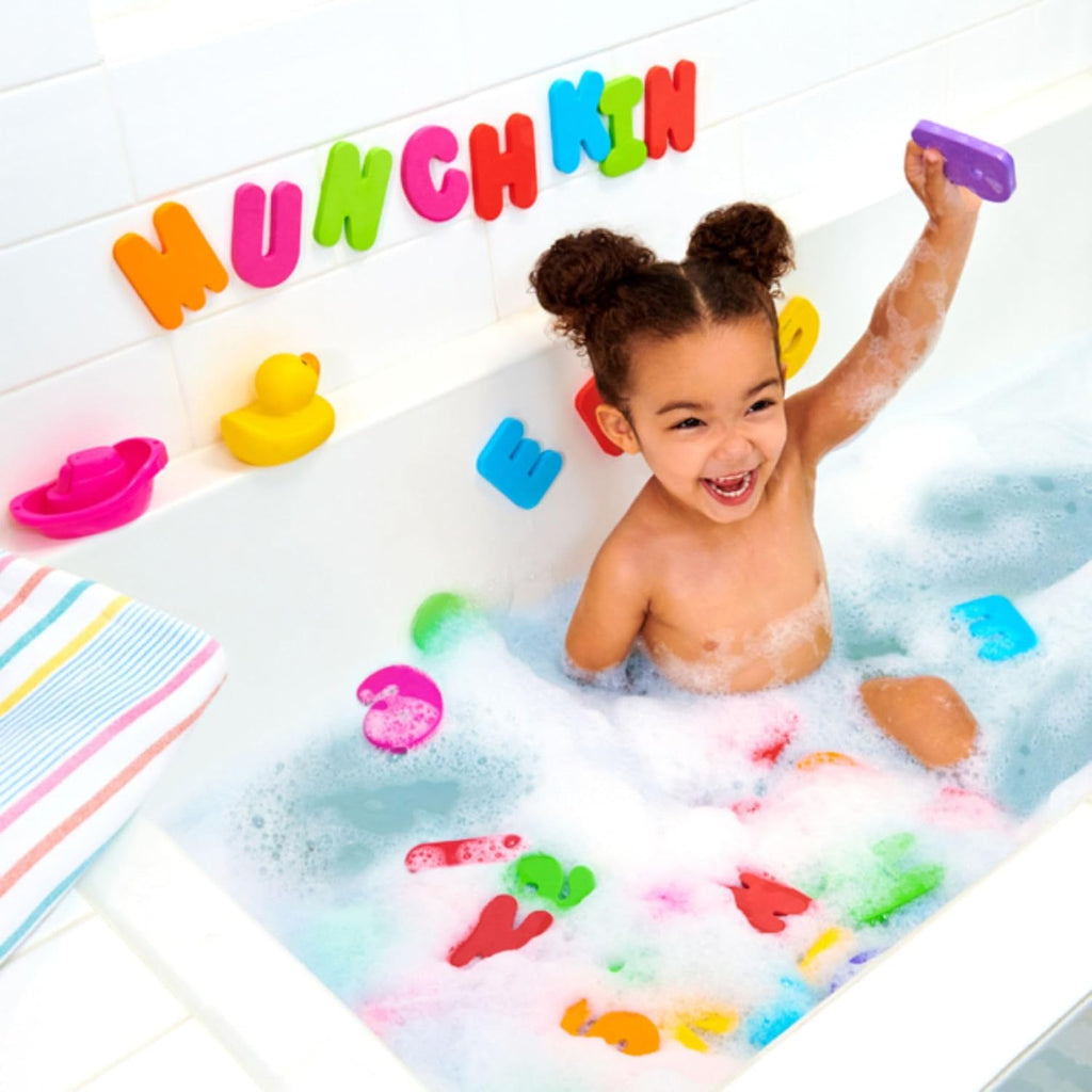Munchkin® Learn™ Bath Letters and Numbers 36pc Toddler Bath Toy (Pack of 12)