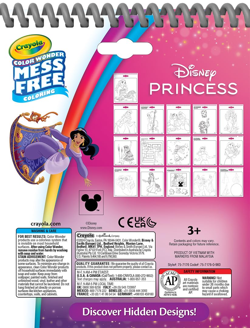 Crayola Color Wonder Mess Free Coloring Activity Set (30+ Pcs)