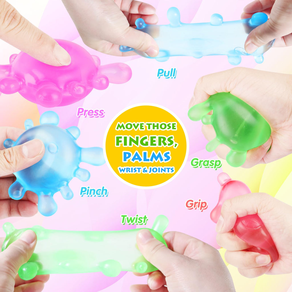 1 Pack Fidget Toys Squishy Stress Cube, Stress Balls for Kids Adults Squishies Stress Relief, Sugar Sensory Toys for Kids with Autism, Fidgets for Classroom Prize Toys