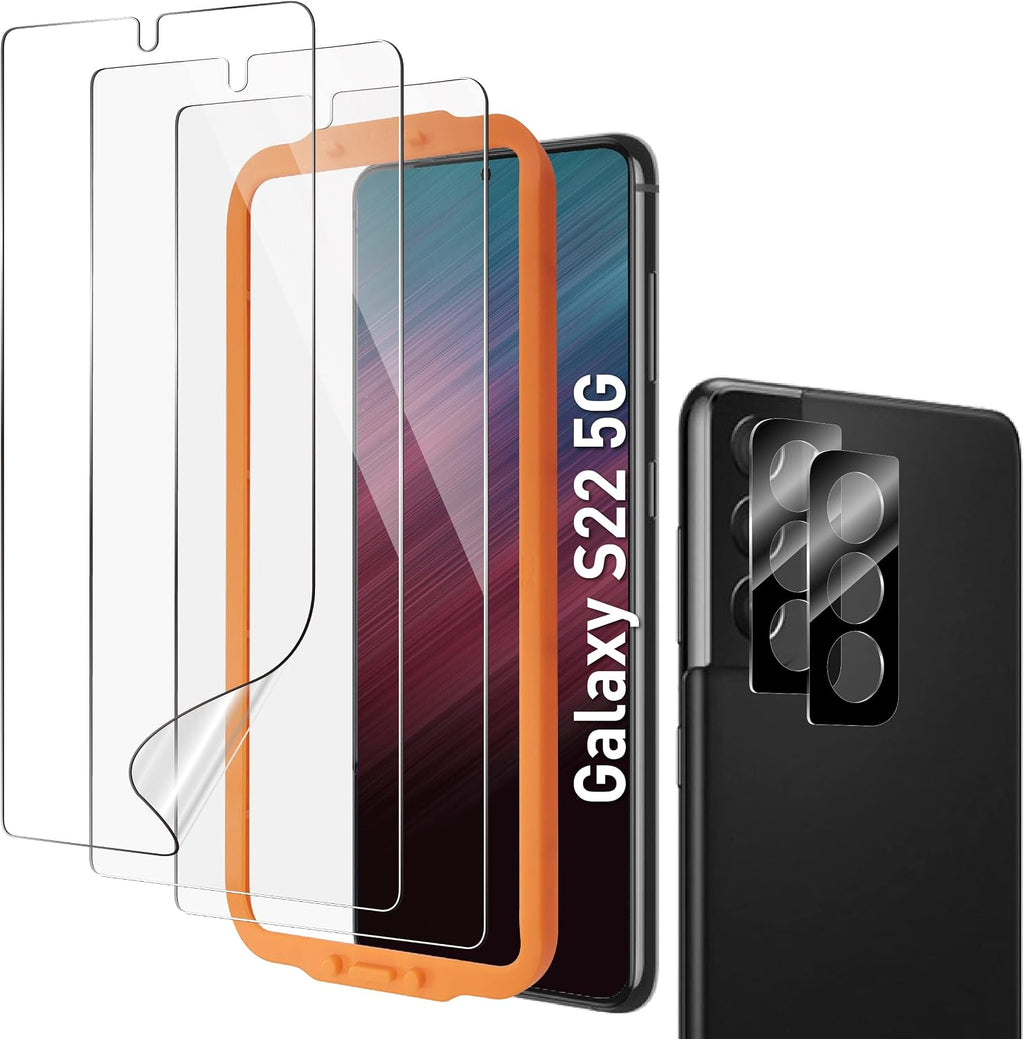 AACL 3-Pack for Samsung Galaxy S22 Screen Protector Film [6.1"]