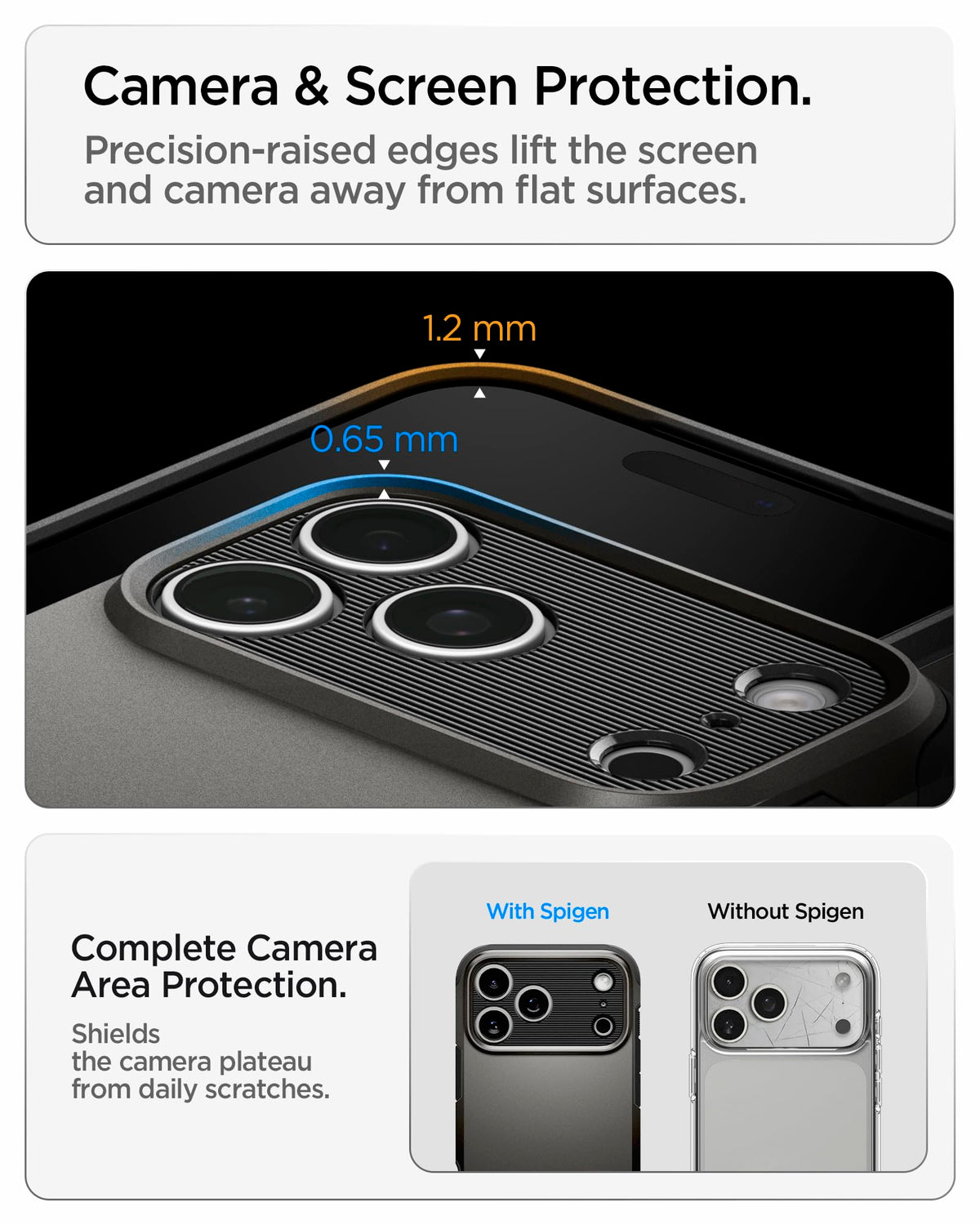 Spigen Tough Armor MagFit for iPhone 15 Pro Case, Metal Slate