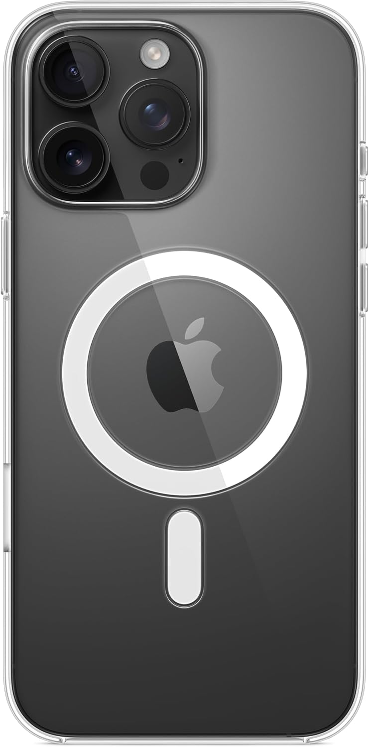 Apple iPhone 16 Pro Max Silicone Case with MagSafe and Camera Control: Lightweight Phone Case, Wireless Charging Compatible, Smooth Matte Finish, Black