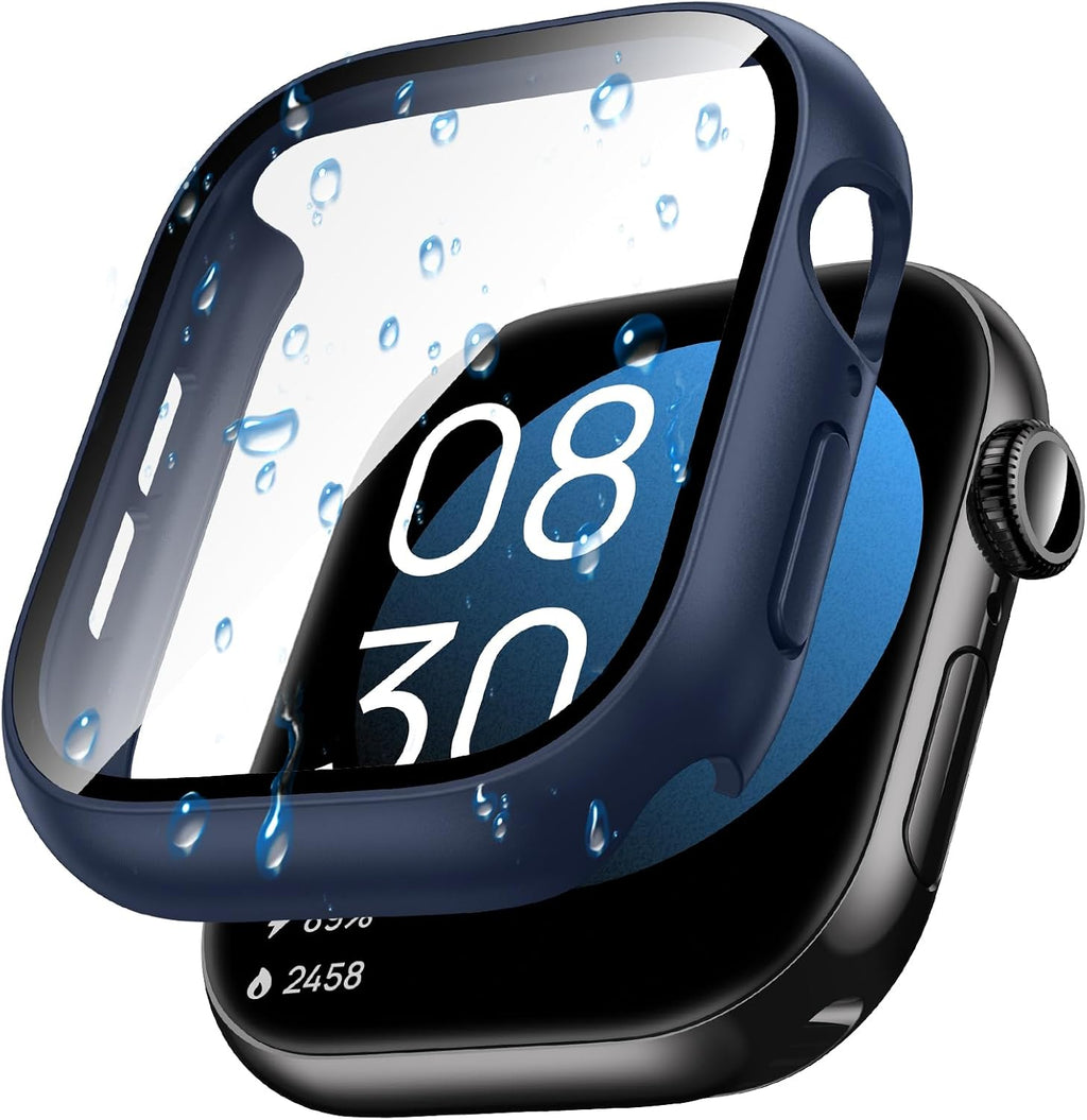 Goton IP67 Waterproof Case with Glass for Apple Watch Series 11/10 46mm