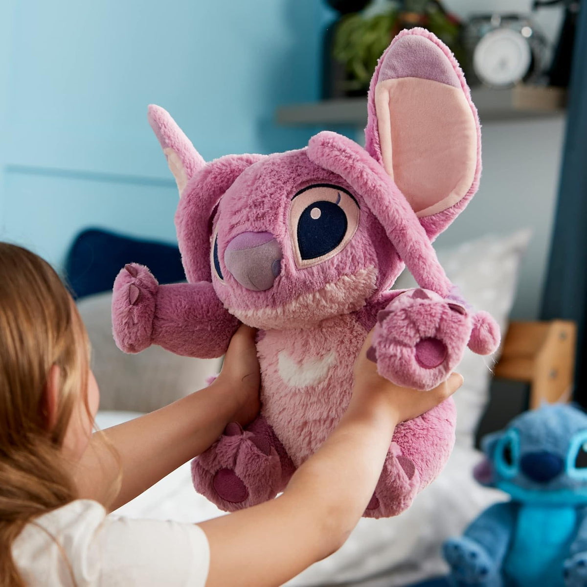 Disney Store Official Minnie Mouse Red Dress Medium Soft Toy for Kids, Cuddly Character with Fuzzy Texture and Embroidered Details, Disney Plushy Suitable for All Ages