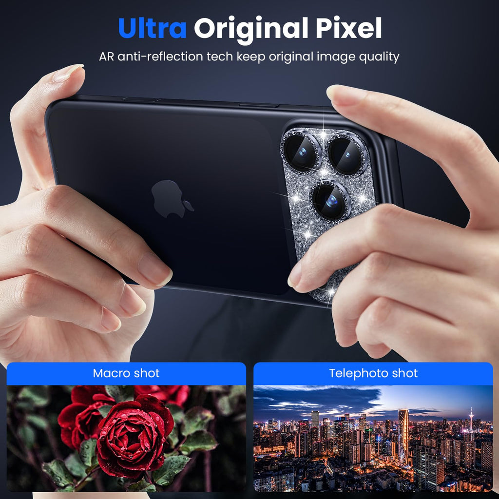 WSKEN for iPhone 17 Pro Max Camera Lens Protector - Military Grade Design