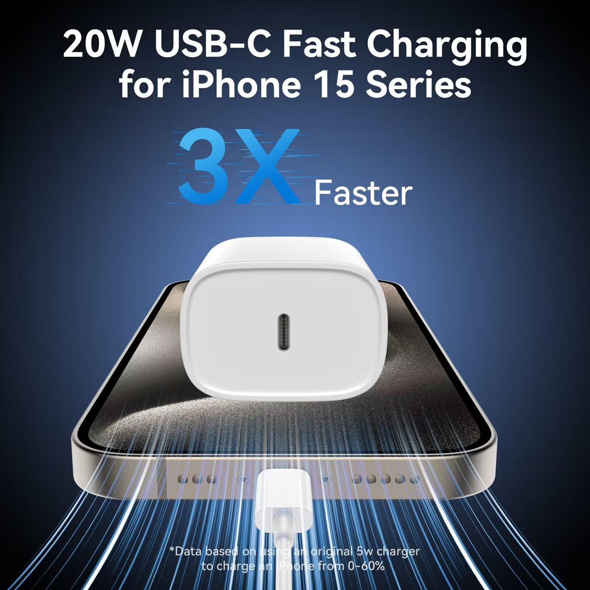 iPhone 18 17 16 15 Charger Fast Charging Type C Chargers USB C Cable 10FT
