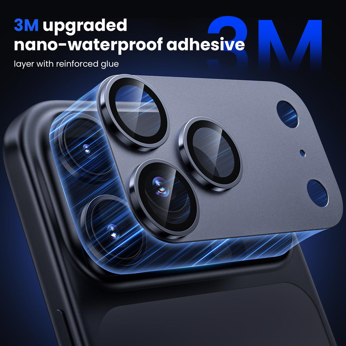 WSKEN for iPhone 17 Pro Max Camera Lens Protector - Military Grade Design