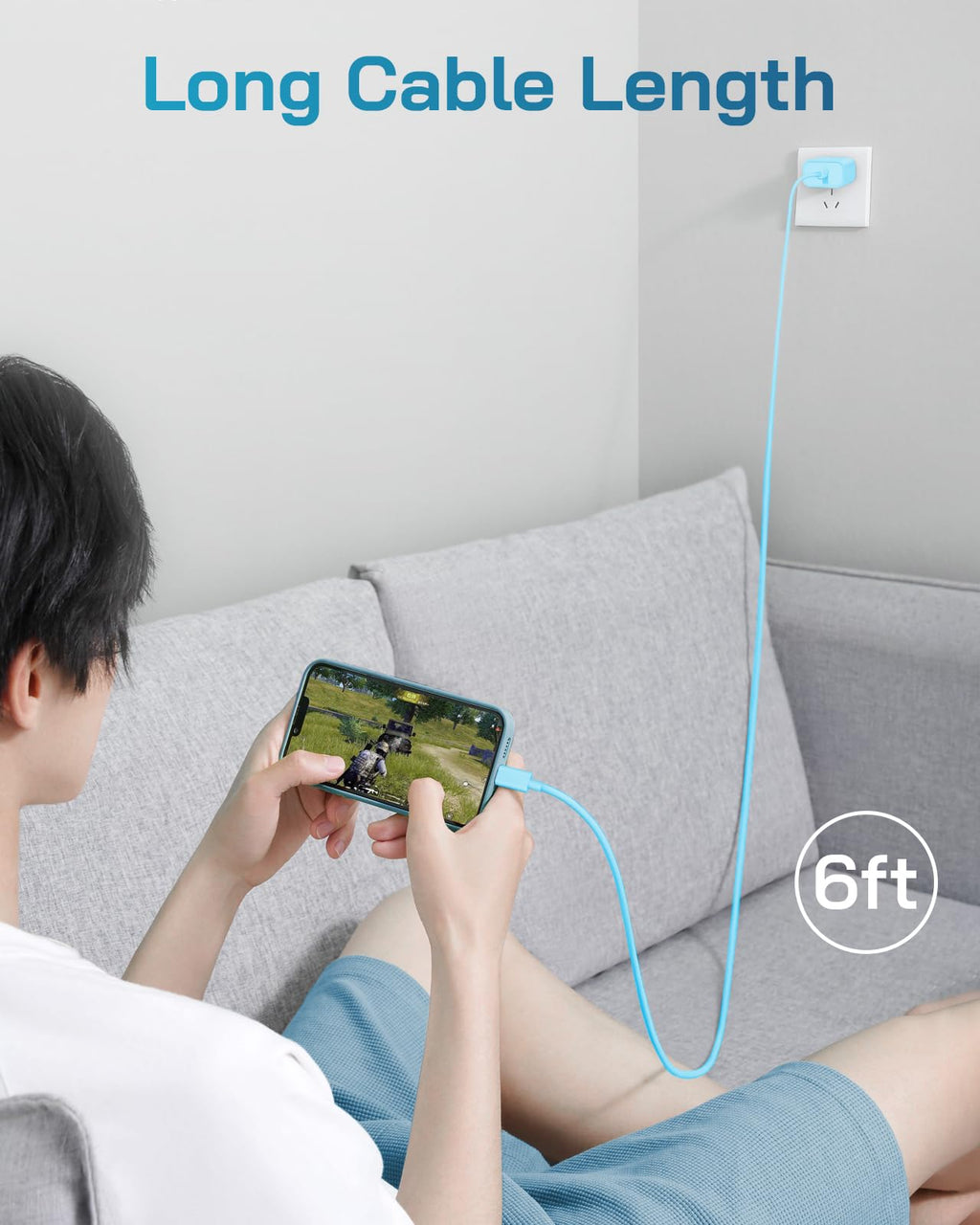 CXX 20W Fast Charger for iPhone 14/13/12 [3-Pack, MFi Certified]