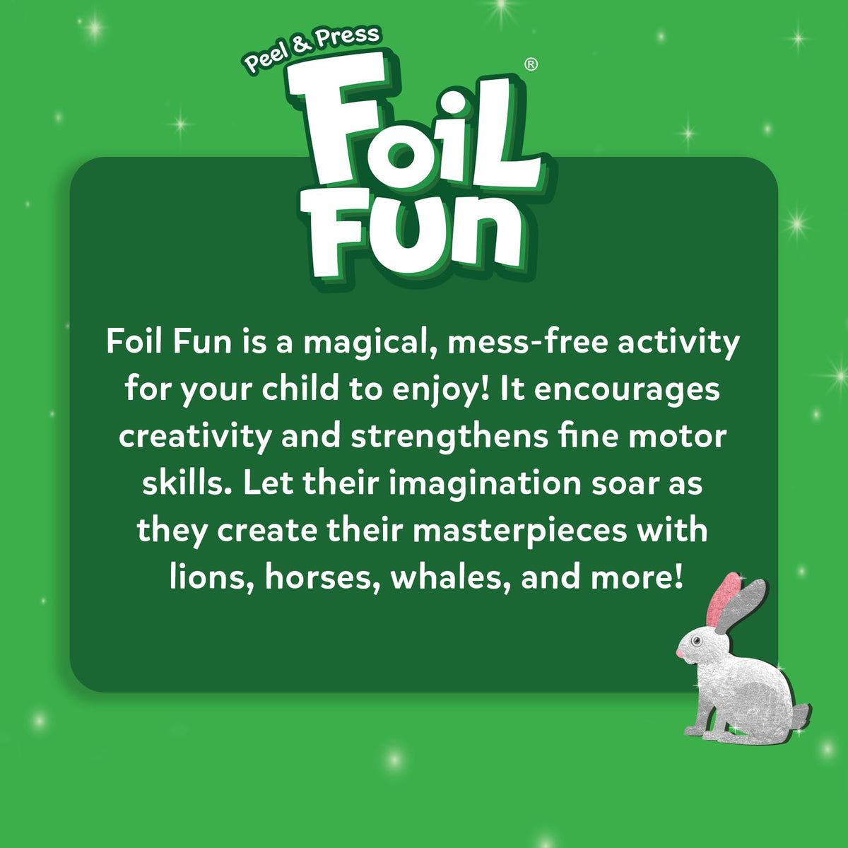 Skillmatics Foil Fun Girl Power, Foil Art & Craft Activity, Gift for Tweens