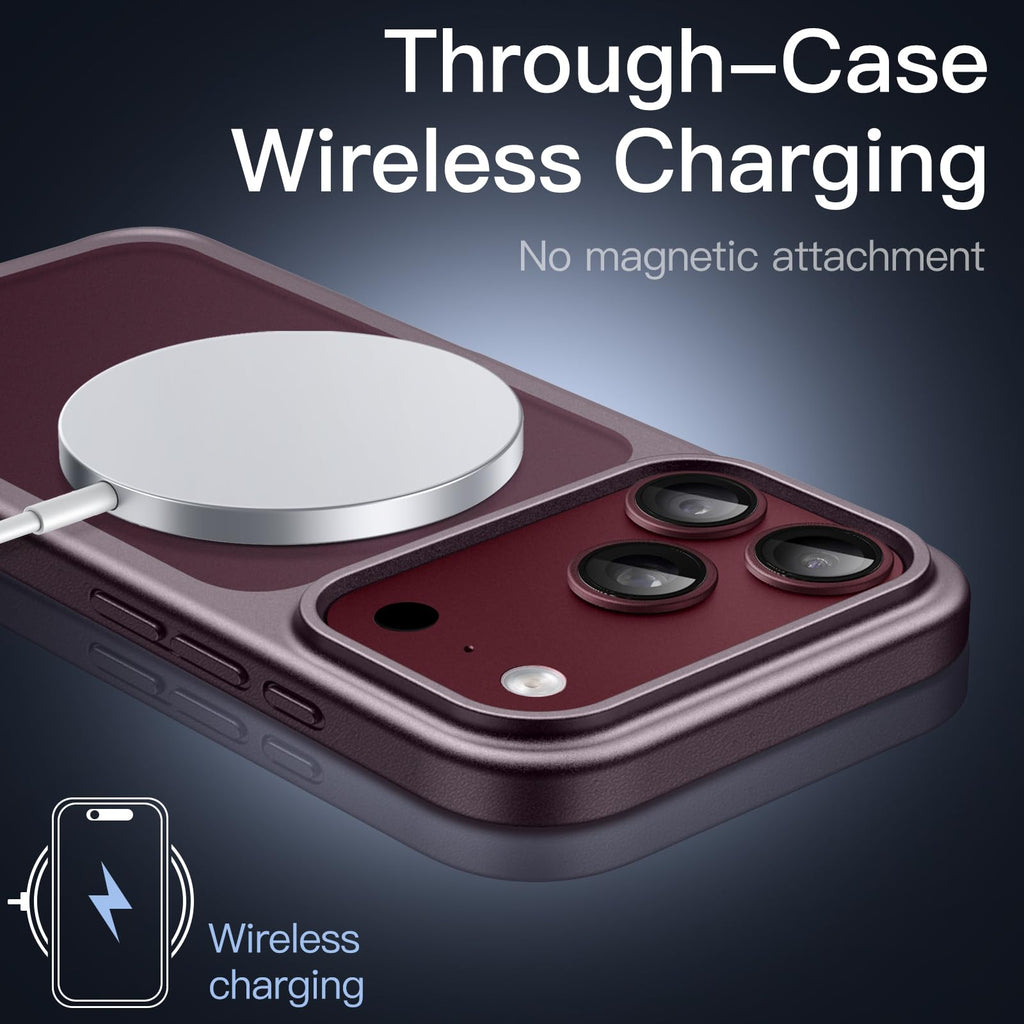 JETech Matte Case for iPhone Air, Black