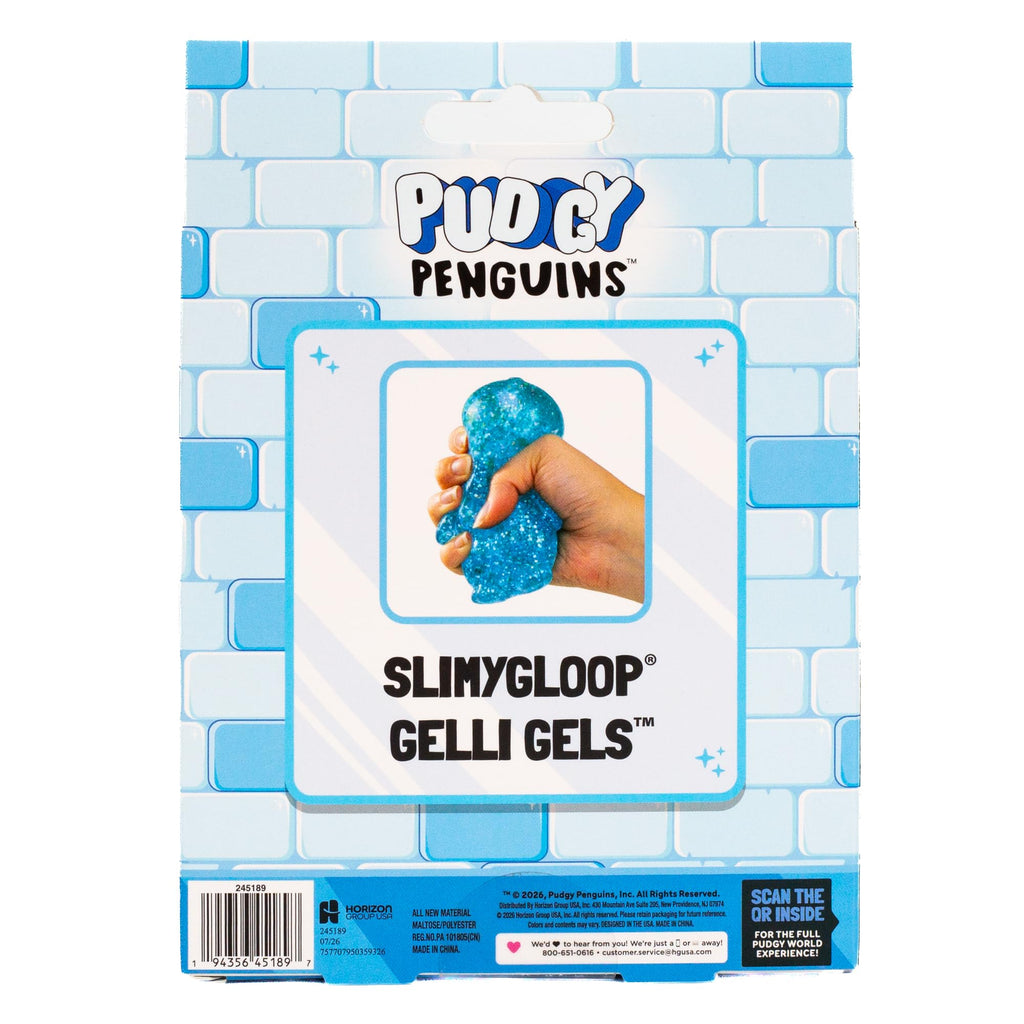 Horizon Group USA Slimygloop Gelli Gels, Patrick Pink