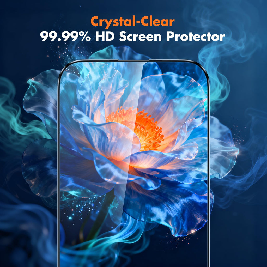 UNBREAKcable 3-Pack Screen Protector for iPhone 16 Pro Max, Full Coverage