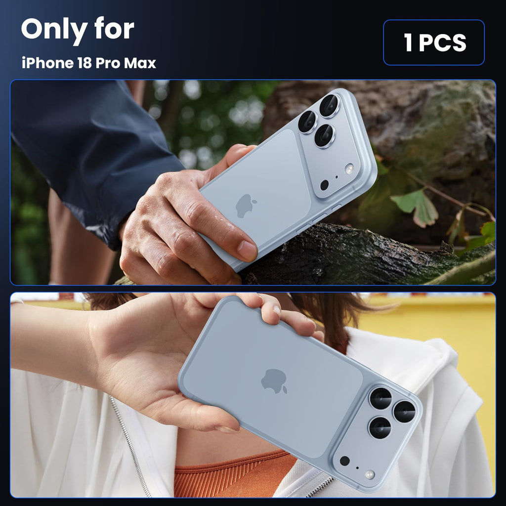 WSKEN for iPhone 17 Pro Max Camera Lens Protector - Military Grade Design