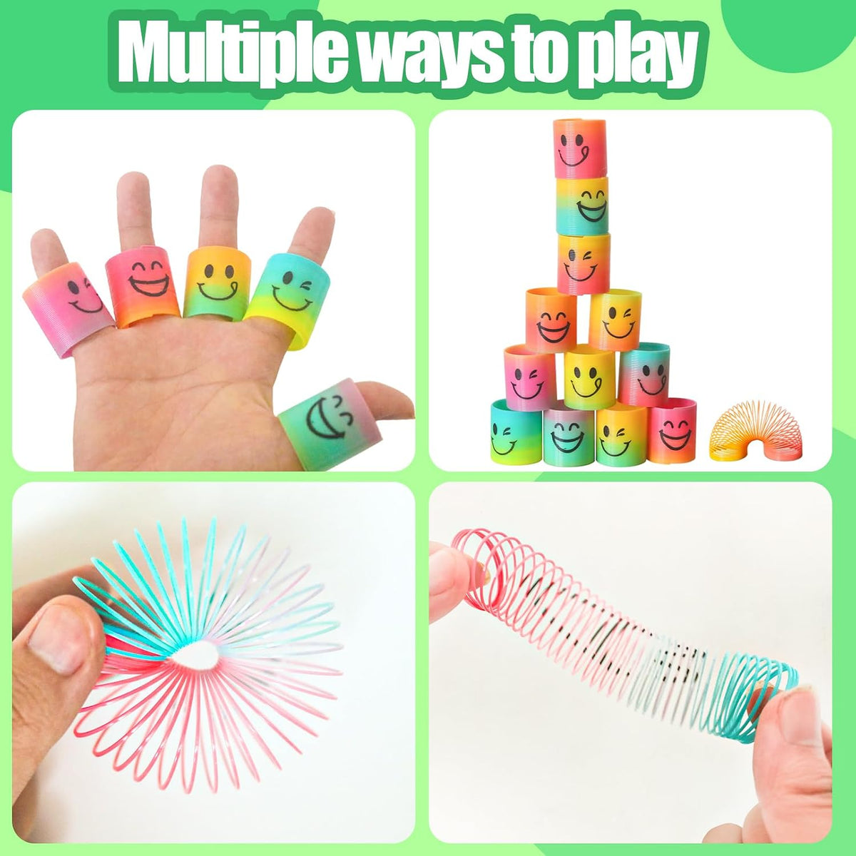 Cocurb 256 PCs Mini Spring Party Favors for Kids 4 to 8, 4 Assorted Designs