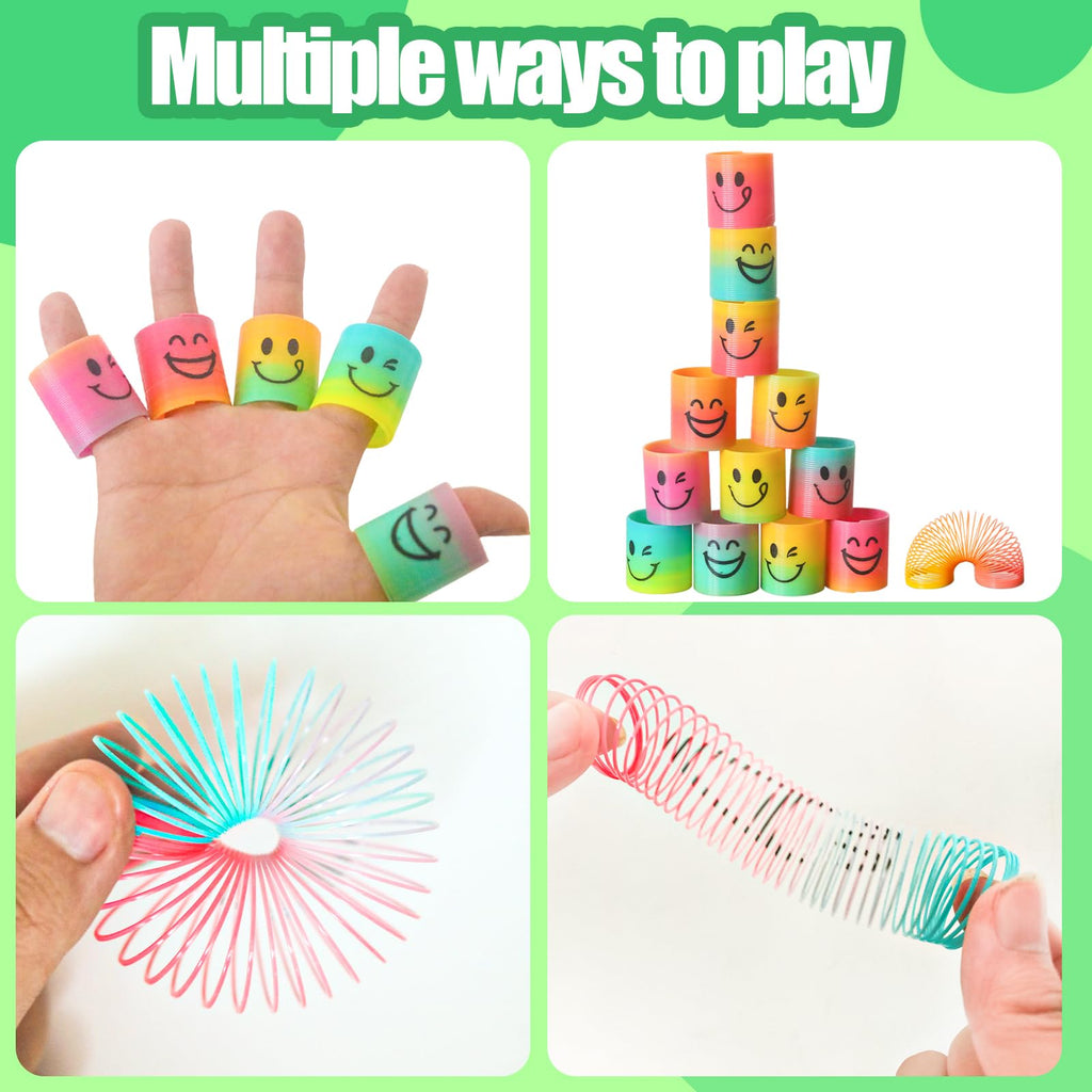 Cocurb 256 PCs Mini Spring Party Favors for Kids 4 to 8, 4 Assorted Designs