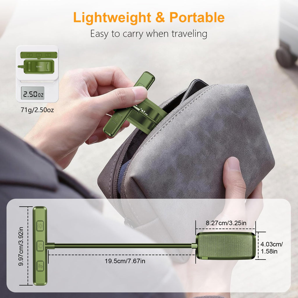 Gritin 19 LED Rechargeable Book Light for Reading in Bed