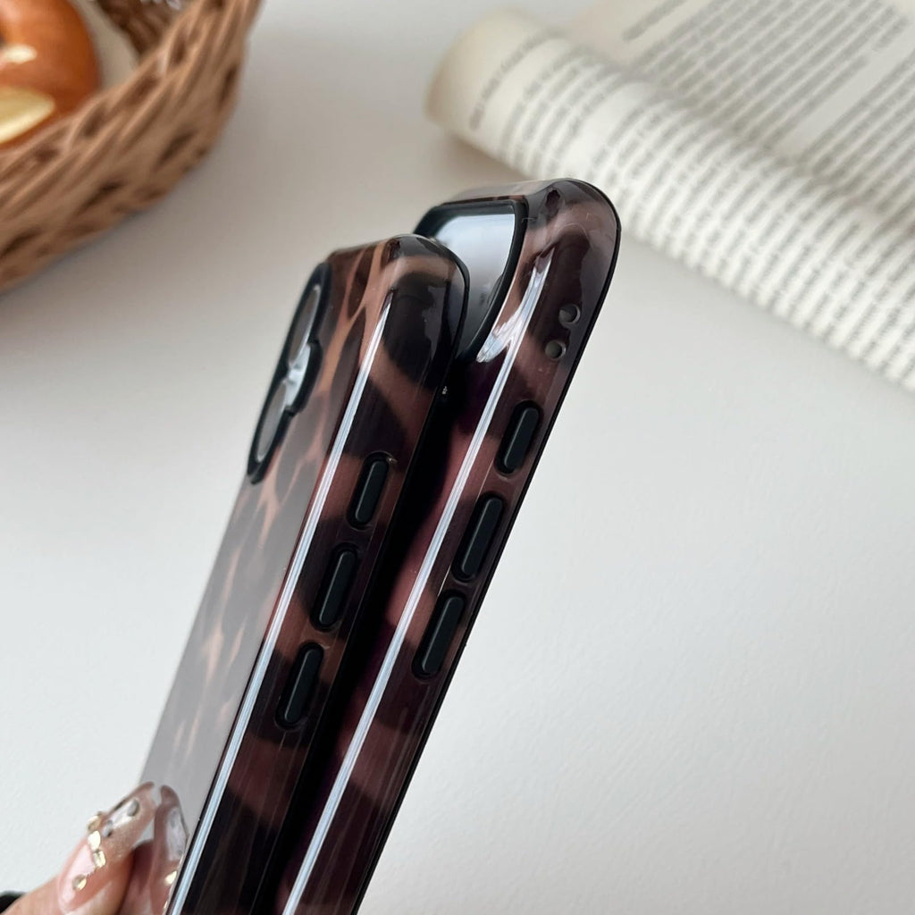 Longlayss Compatible with iPhone 16 Pro Case Tortoise Shell Phone Case