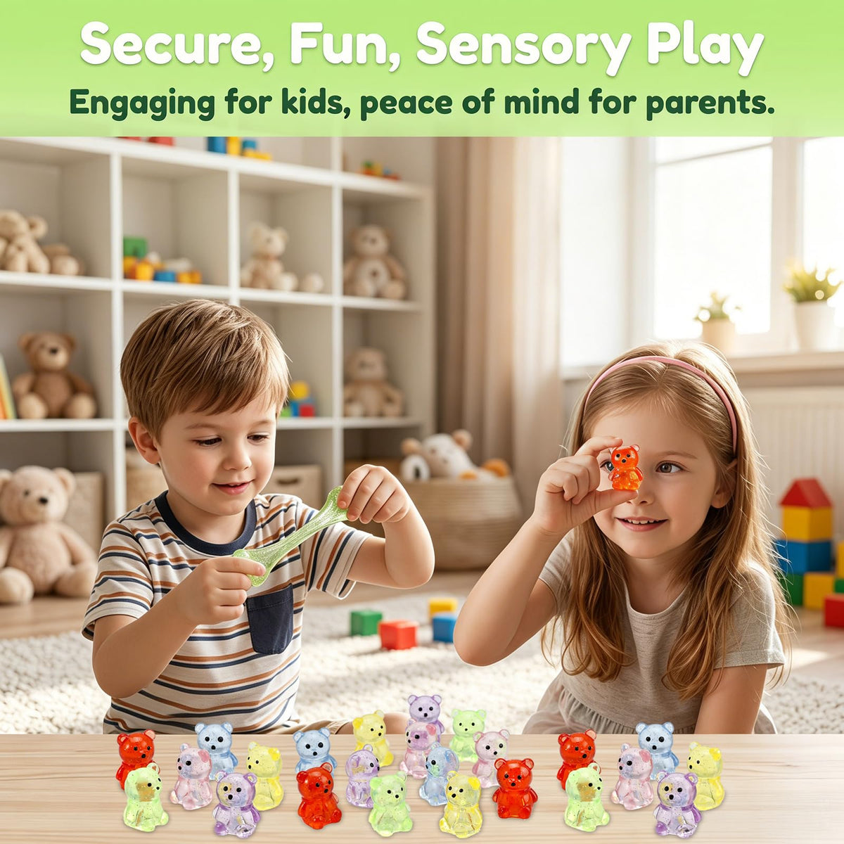 Siwarm 30 Pack Mini Cube Squishy Fidget Toys for Kids and Adults