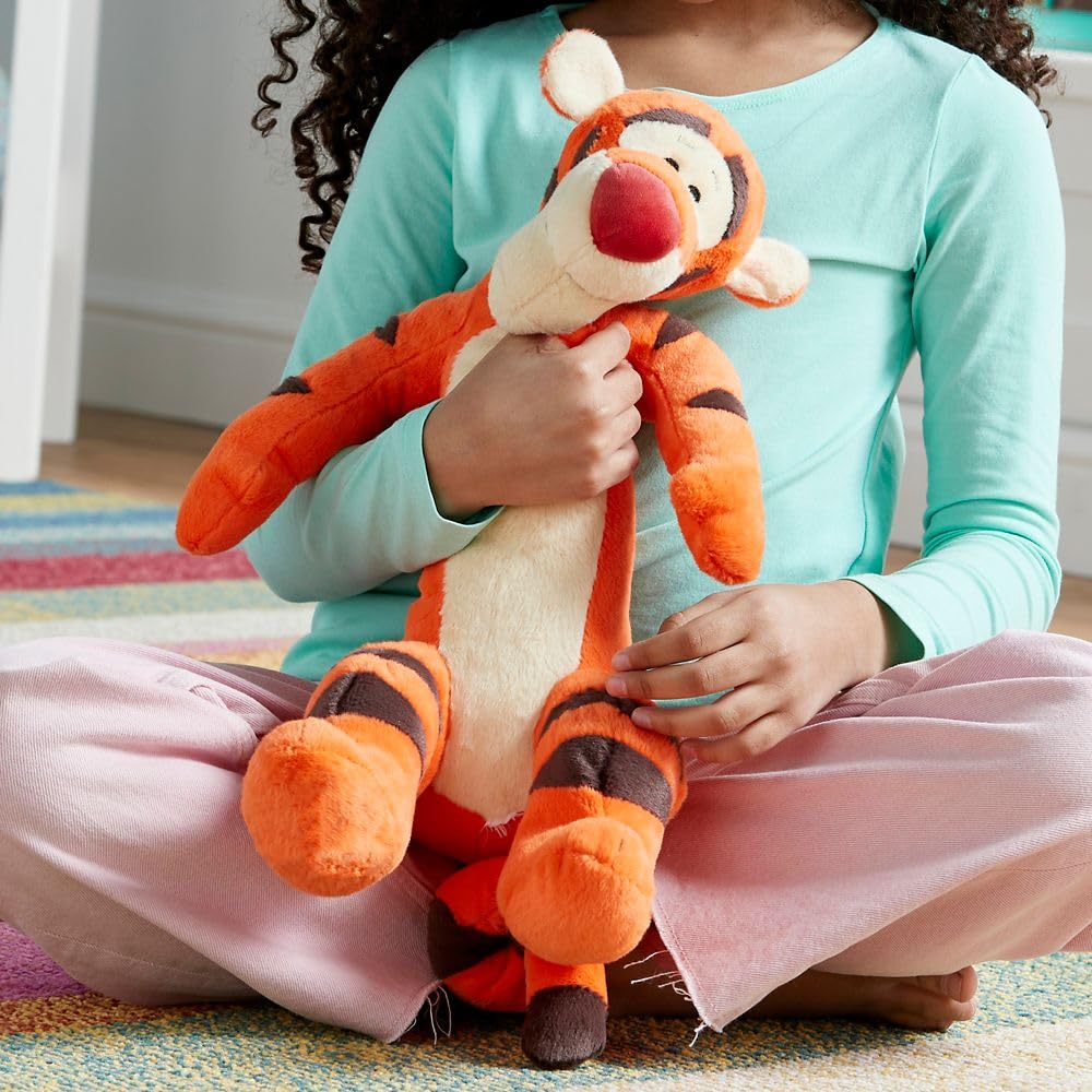Disney Store Official Minnie Mouse Red Dress Medium Soft Toy for Kids, Cuddly Character with Fuzzy Texture and Embroidered Details, Disney Plushy Suitable for All Ages