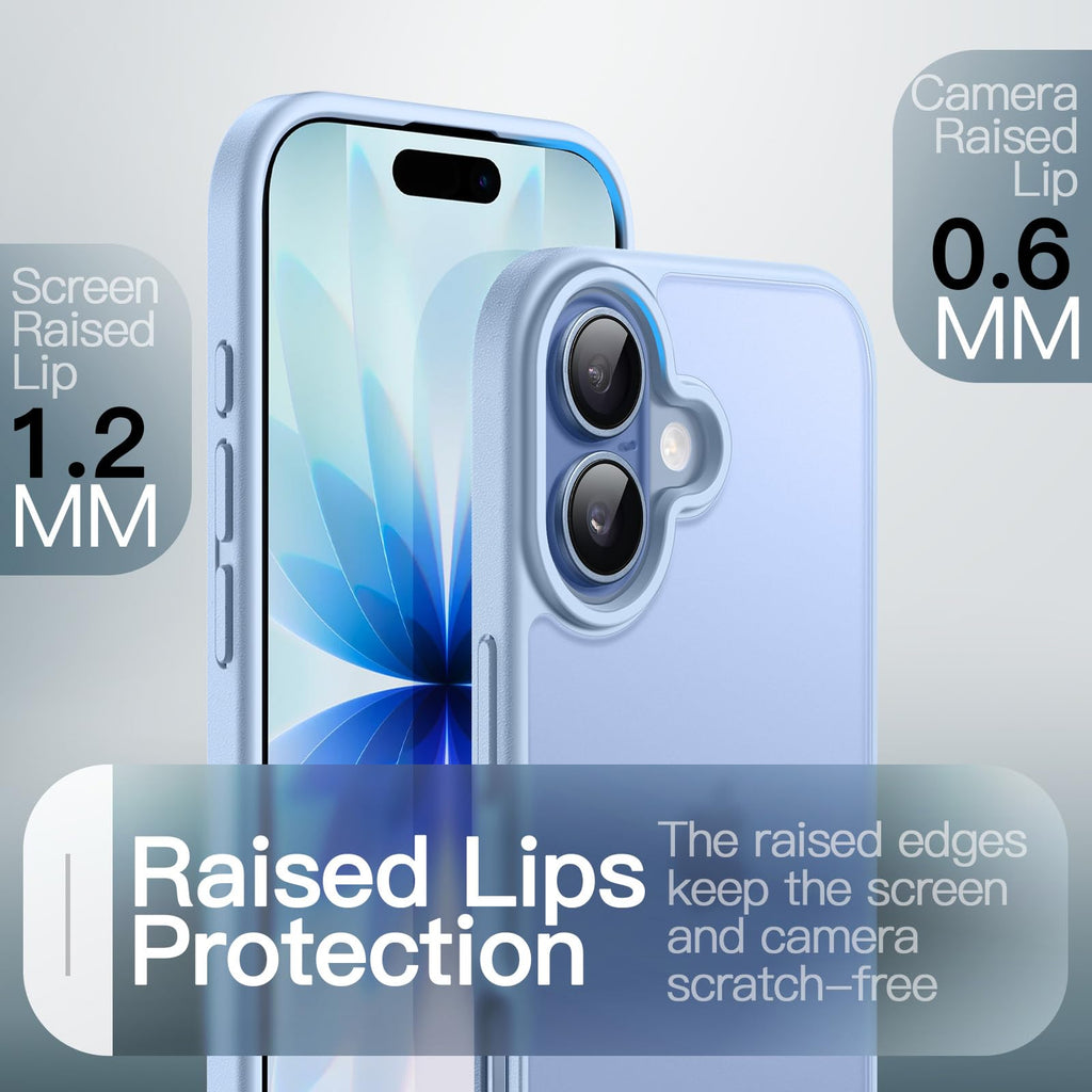 JETech Matte Case for iPhone Air, Black