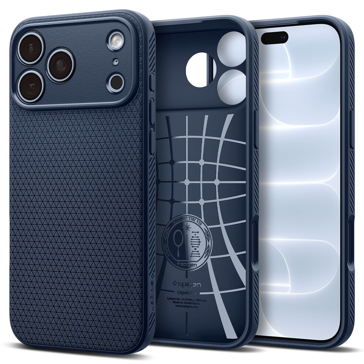 Spigen Liquid Air Designed for iPhone 13 Pro Max Case (2021) - Matte Black