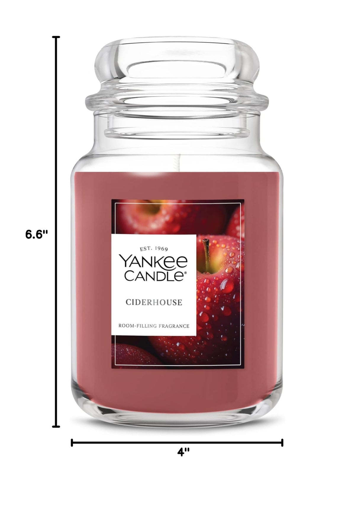 Yankee Candle Spiced Pumpkin Scented Candle, 22oz Large Jar