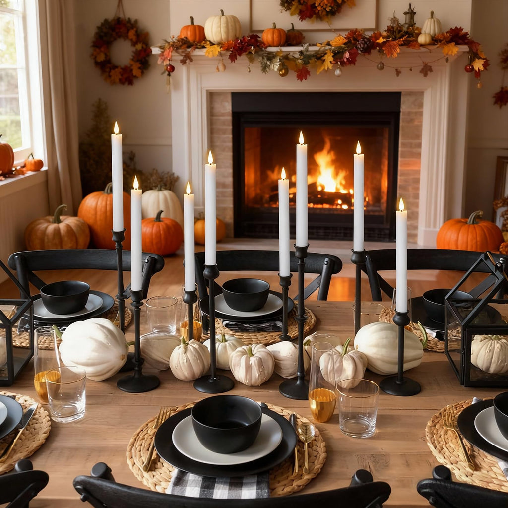 GenSwin 10.8" Flameless Floating Candles Wand Halloween Decorations