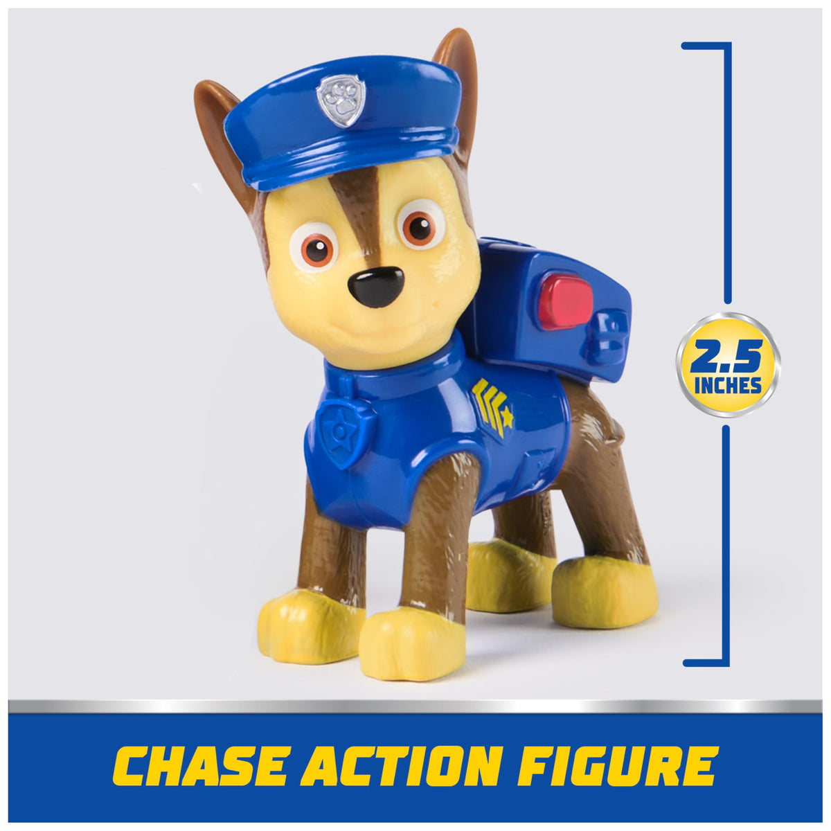 Paw Patrol, Rubble’s Bulldozer Toy Truck with Collectible Action Figure