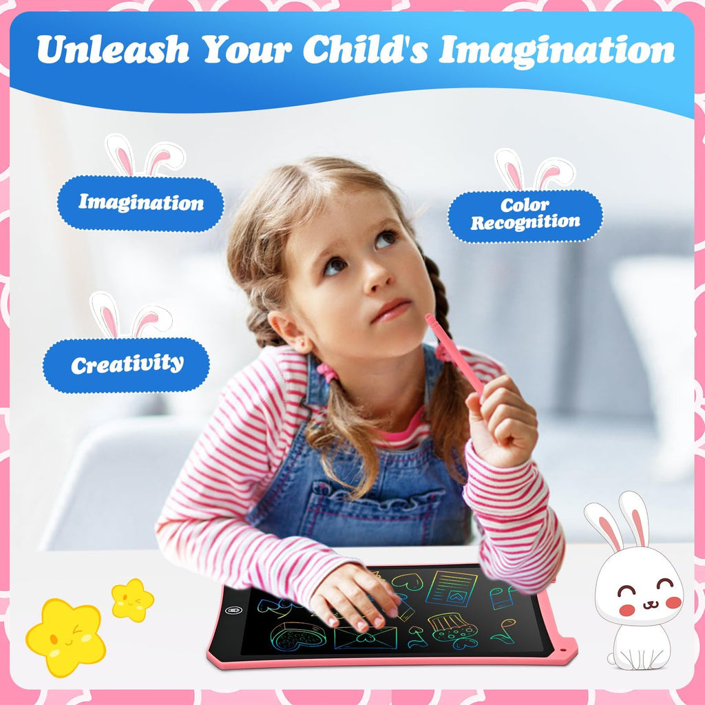 EooCoo Kids Travel Essential 12 Inch LCD Writing Tablet, 2 Pack
