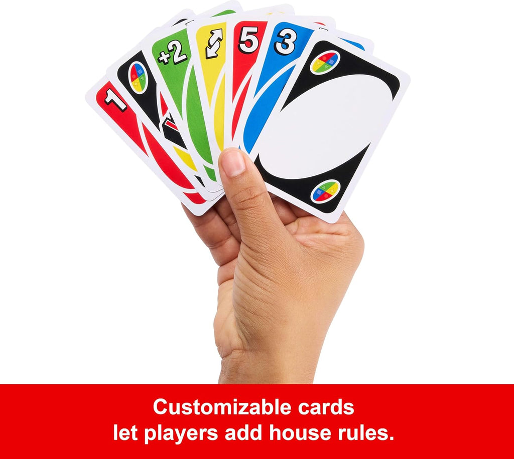 Mattel Games UNO Card Game, Ages 7+, 2-10 Players