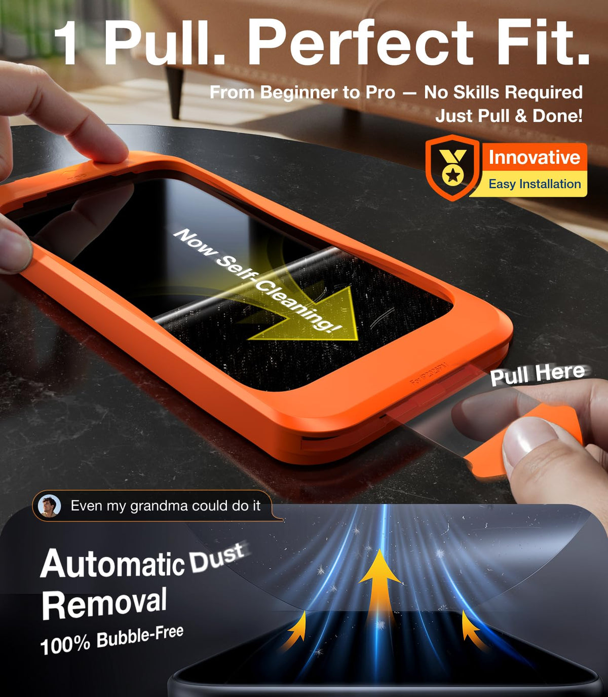 UltraGlass TOP 9H+ Armor for iPhone 14 Pro Max Privacy Screen Protector