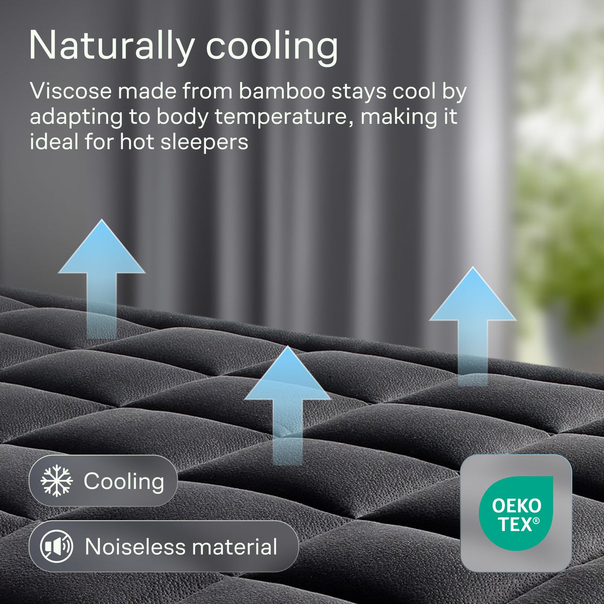 Niagara Sleep Solution Queen Ultra Soft Mattress Topper — Back Pain Relief