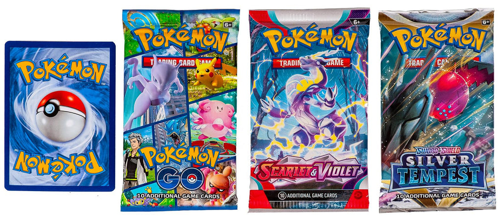 Pokémon TCG 3 Booster Packs, 30 Cards Total, 100% Authentic, Random Rares & Holofoils, 3 Blister Packs