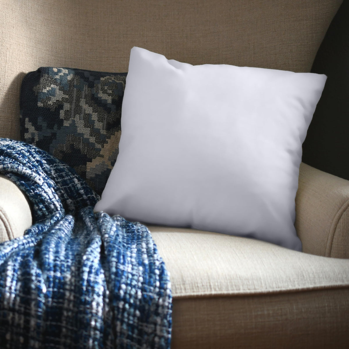 Utopia Bedding Throw Pillows, 12x20 Pillow Inserts, Pack of 1, White