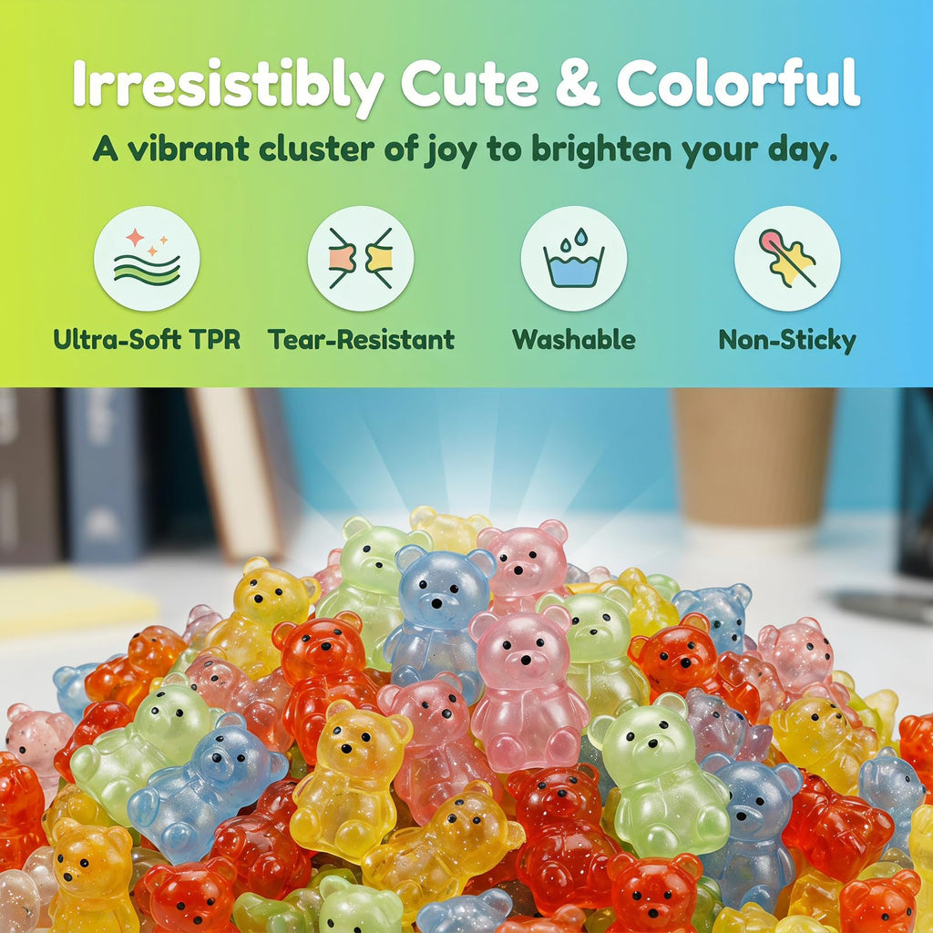 Siwarm 30 Pack Mini Cube Squishy Fidget Toys for Kids and Adults