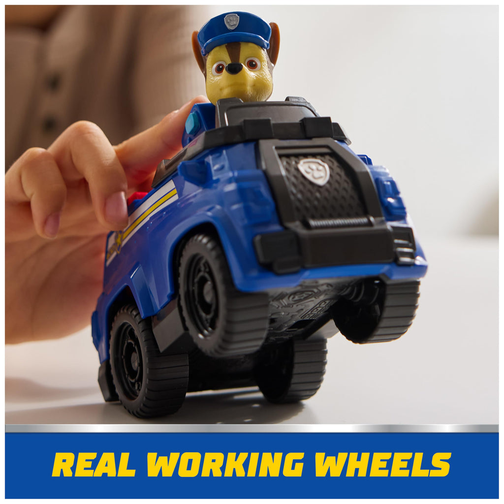 Paw Patrol, Rubble’s Bulldozer Toy Truck with Collectible Action Figure