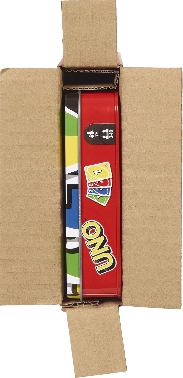 Mattel Games UNO Card Game, Ages 7+, 2-10 Players