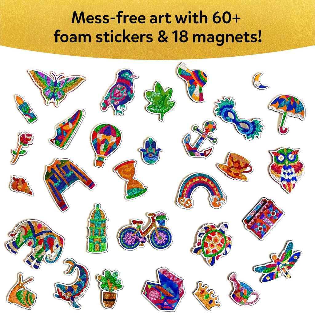 Skillmatics Foil Fun Girl Power, Foil Art & Craft Activity, Gift for Tweens