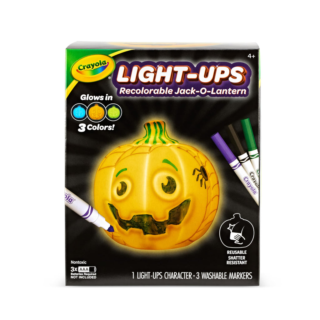 Crayola Light-Ups Ghost, Reusable Coloring Light Up Halloween Toy for Kids