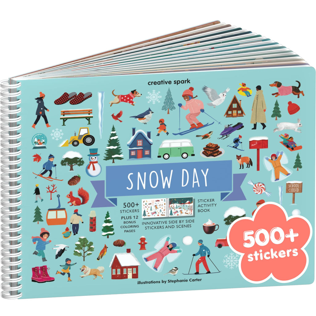 Cupkin Animal Habitats Sticker Book | 12 Coloring & Activity, 500+ Stickers