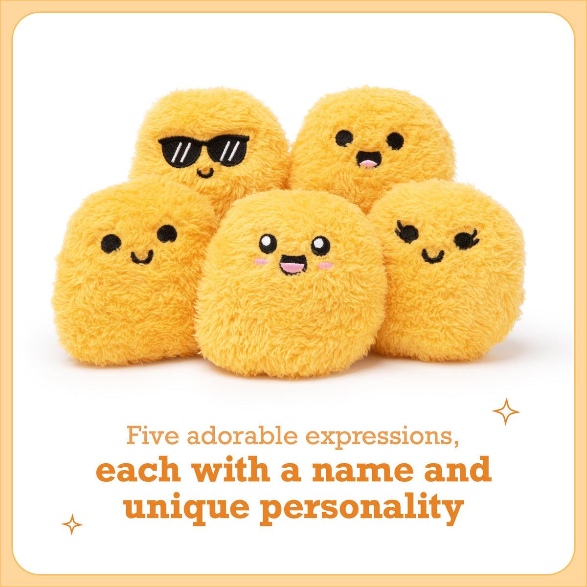 Emotional Support Dino Nuggies, Cuddly Dinosaur Toys by Relatable