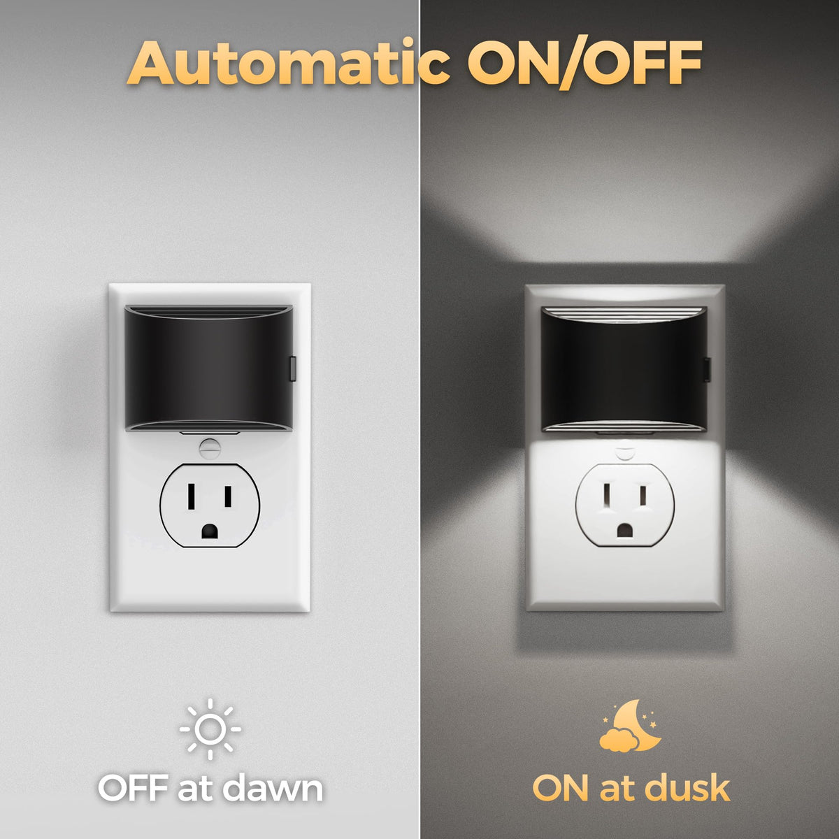 DORESshop Night Light, Night Lights Plug into Wall, Adjustable, 3000K