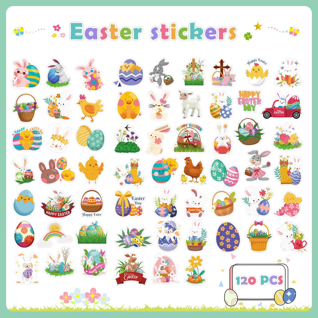 OHOME Fall Stickers | 100 PCS Thanksgiving Stickers for Kids - Vinyl Thanksgiving Games Toys Gifts Activities Essentials Party Favors Supplies - Friendsgiving Crafts Bulk for Classroom Home