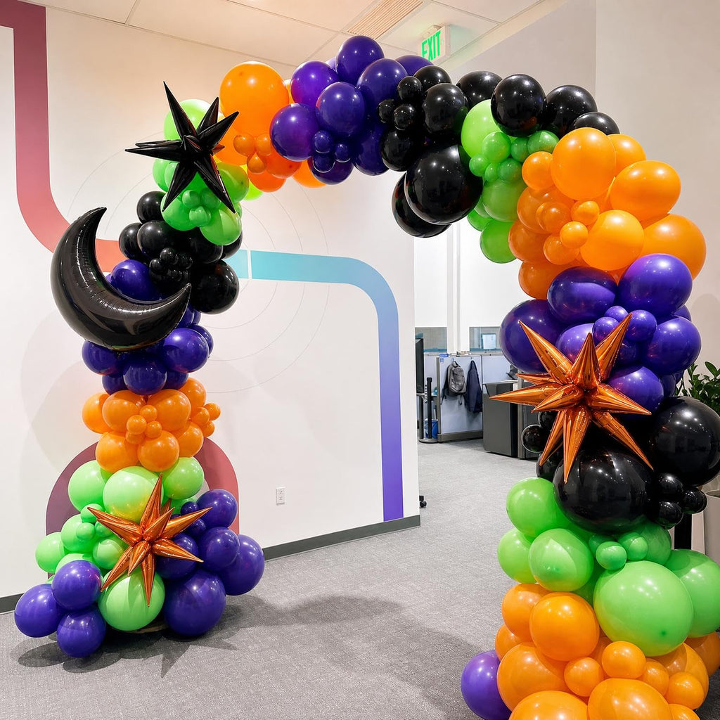 Rose Gold and Black Balloons for Bridal Shower Women Birthday Decorations