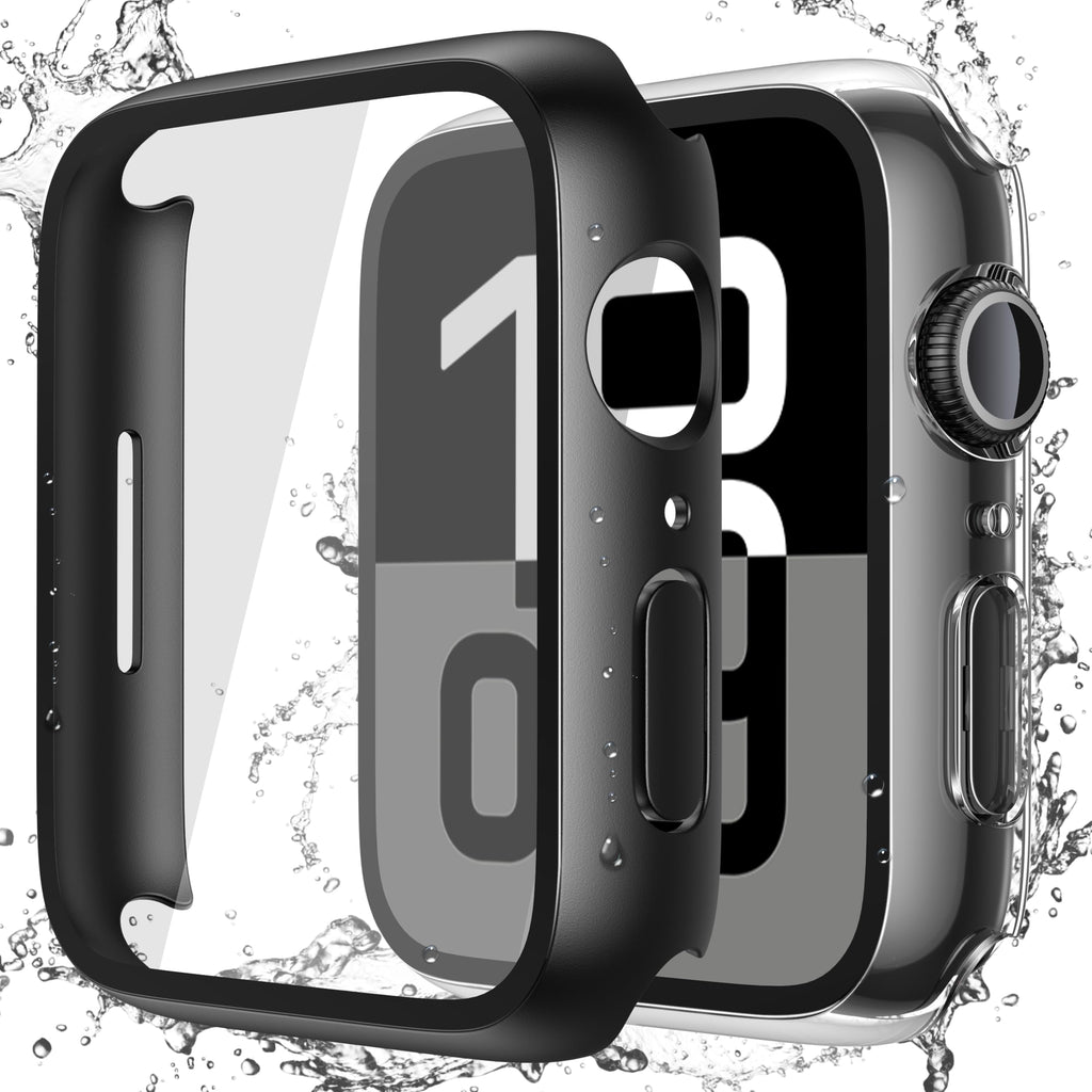 Misxi 2-Pack Waterproof Case for 41mm Apple Watch Series 9/8/7