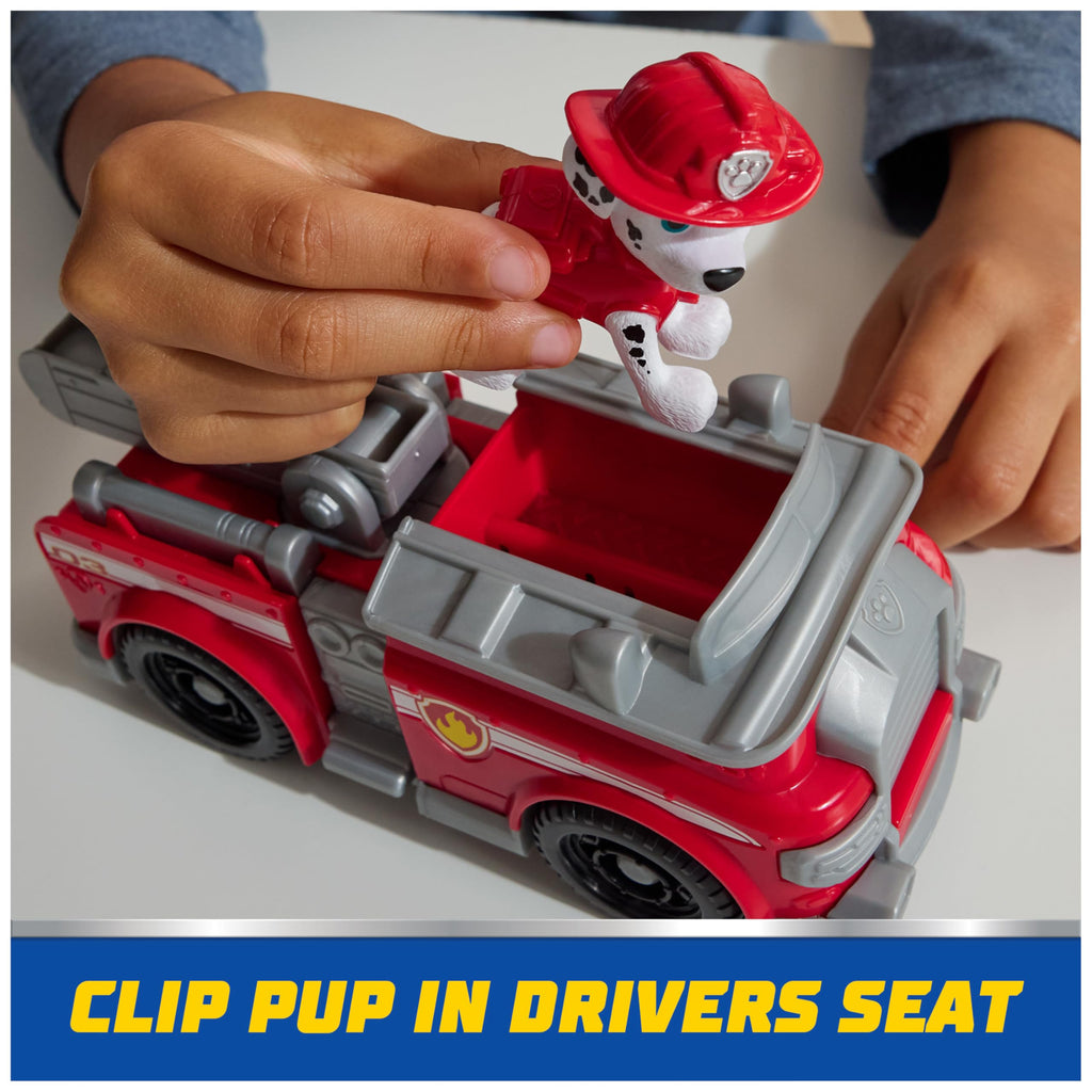 Paw Patrol, Rubble’s Bulldozer Toy Truck with Collectible Action Figure